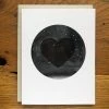 Wholesale ⌛ Lark Press Notecard Black Heart Watercolor 🎁