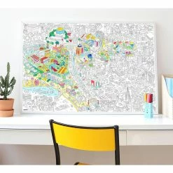 Cheapest π OMY Coloring Poster Los Angeles (folded) π