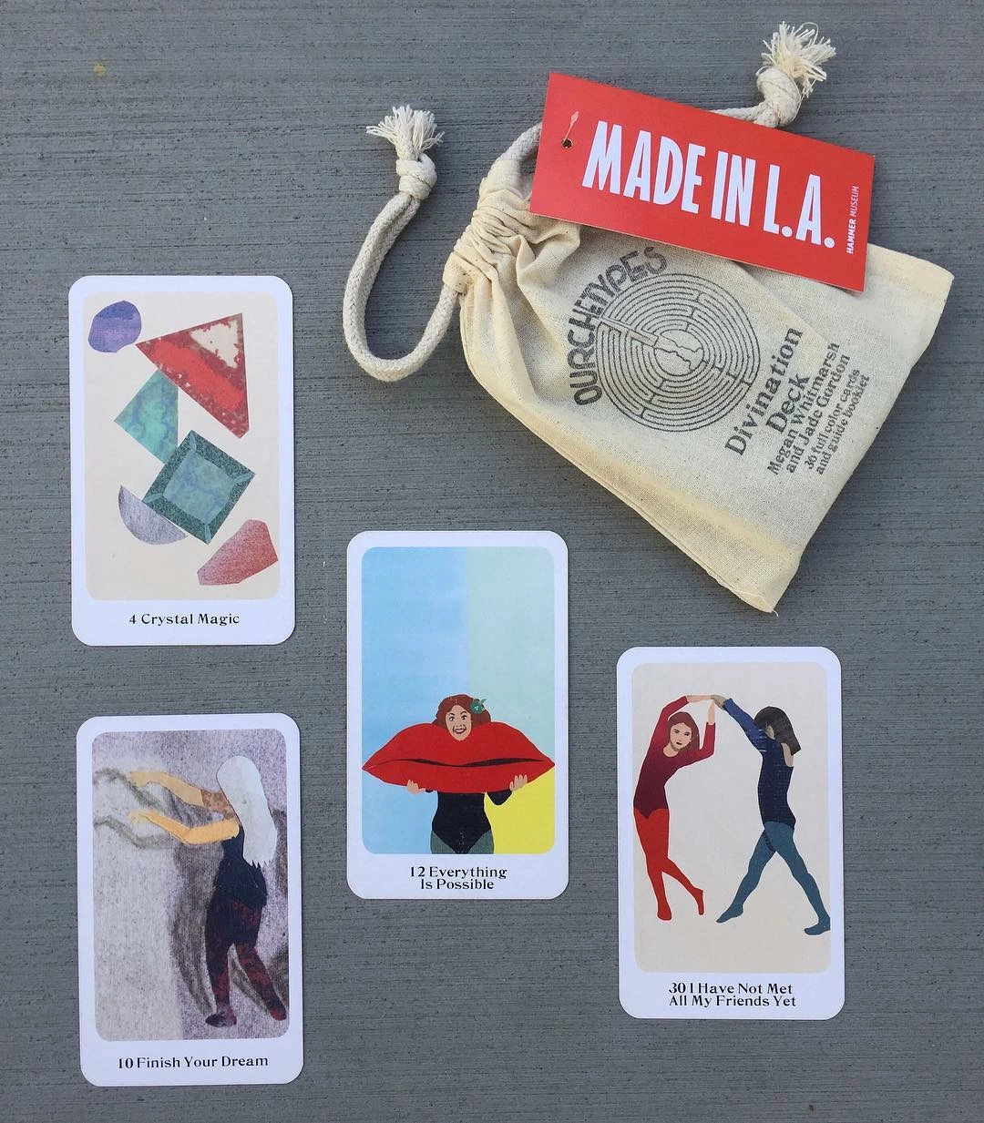 Promo π Hammer Museum Megan Whitmarsh and Jade Gordon: Ourchetypes Divination Deck π