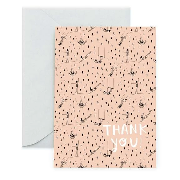 Cheap π CAROLYN SUZUKI GOODS Notecard Thank Your Arobatics π₯°