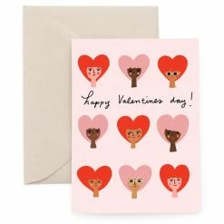 Promo ✨ CAROLYN SUZUKI GOODS Notecard Heart Babes Valentine 😉