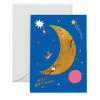 Best deal 🔥 CAROLYN SUZUKI GOODS Moon Landing 🥳 Birthday Notecard 👍