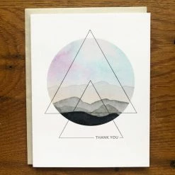 Best deal ✨ Lark Press Notecard Mountains Thank You 💯