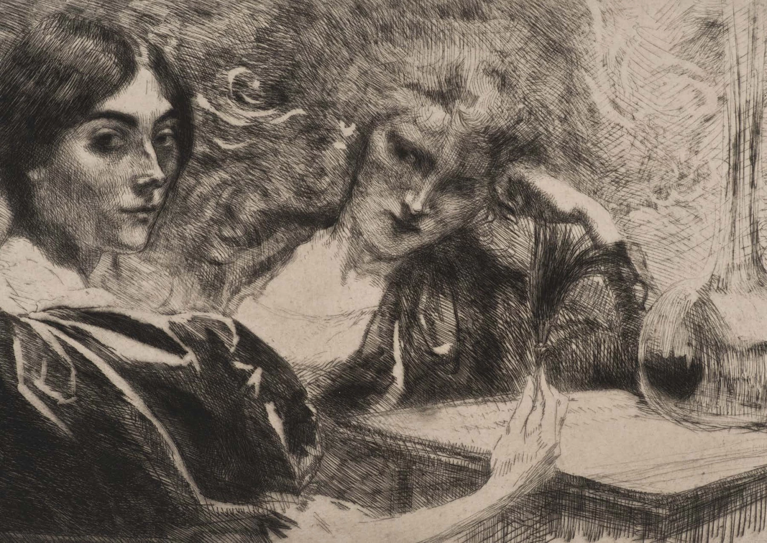 Best deal π Hammer Museum DDTM Postcard Albert Besnard Morphinomanes, ou Le Plumet π