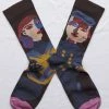 Coupon 🛒 Bonne Maison: Dark Brown Head 🧦 Socks 💯