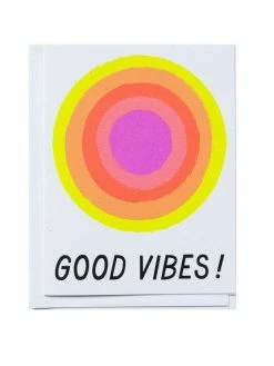 Deals β¨ Banquet Workshop Notecard Hello Good Vibes π