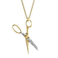Cheap ⭐ Pave the Way Pavé the Way: Cut Out Stereotypes... Scissor Necklace 🎉