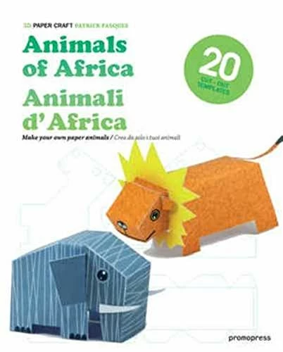 Wholesale π IPS 3D Paper Animals of Africa π