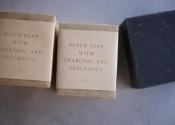 Discount 😉 Saipua Black Soap with Charcoal and Patchouli 🎁
