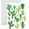 Buy 👍 CAROLYN SUZUKI GOODS Notecard Thank You Cacti 🤩
