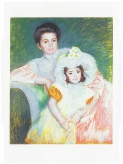 Best reviews of 🛒 Hammer Museum AHC Postcard Cassat: Reine Lefebvre and Margot ⌛