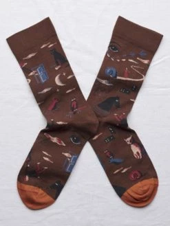 Cheap ❤️ Bonne Maison: Chestnut Dream 🧦 Socks 🧨