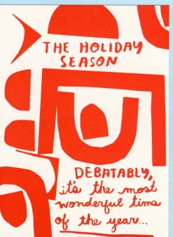 Outlet 🎉 People I've Loved Notecard Debatably the Most Wonderful Time of the Year 😍