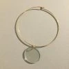 Best Pirce ⌛ Highlow Jewelry Necklace Collar Glass Disc 🔔