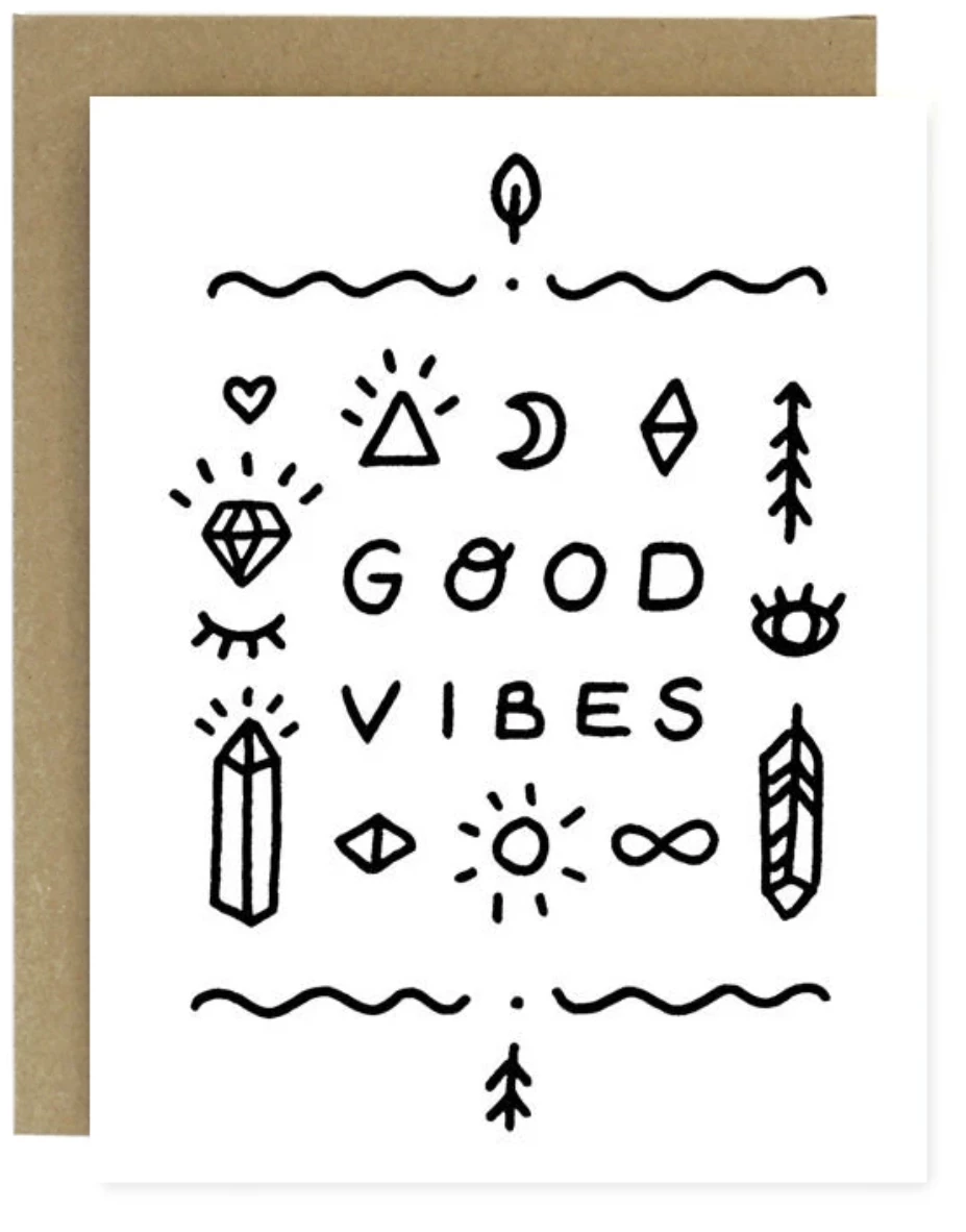 Wholesale π Worthwhile Paper Notecard Good Vibes π