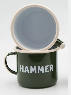 Top 10 ✔️ Hammer Museum Enamel Mug Forest Green 🔥