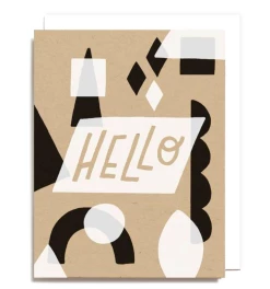 Budget ✔️ Worthwhile Paper Notecard Hello Geometry 🔔