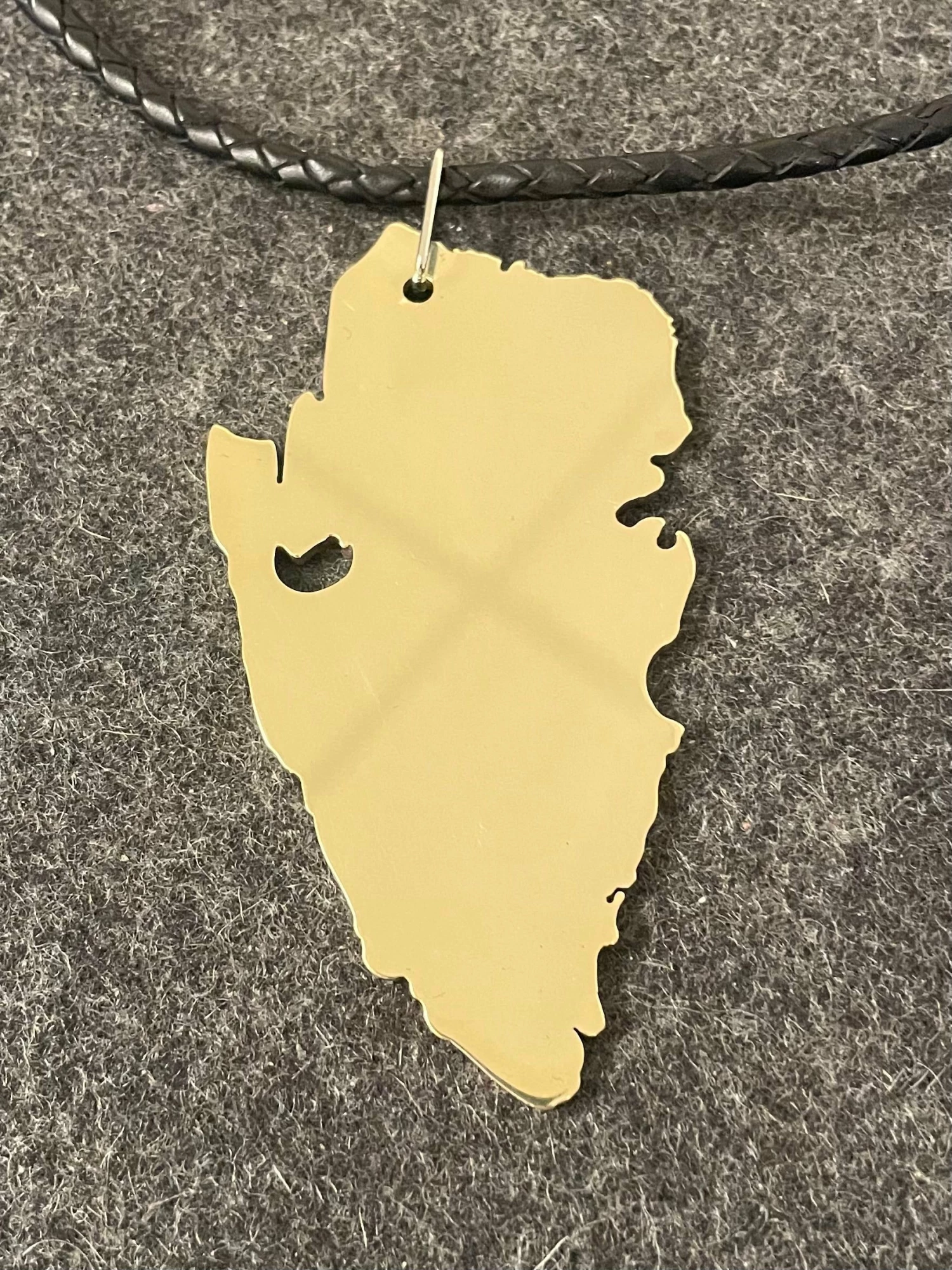 Wholesale π JULES + MICAH Bronze necklace: Energy Reflector β - Image 2