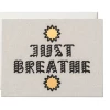 Flash Sale 💯 Red Cap Just Breathe Notecard 💯