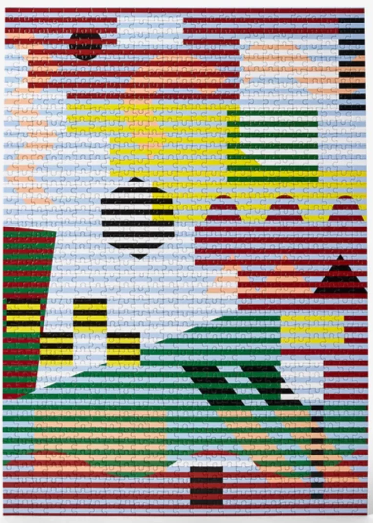 Hot Sale π Areaware Dusen Dusen: Pattern Puzzle | 1000 piece Lenticular β - Image 2