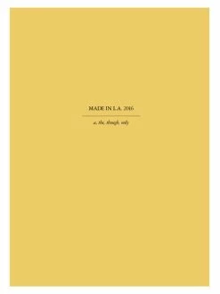 Top 10 ✔️ Hammer Museum Made in L.A. 2016: a, the, though, only 👏