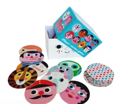 Discount 🥰 OMM Design Floor Memo Game - Round Faces 👍