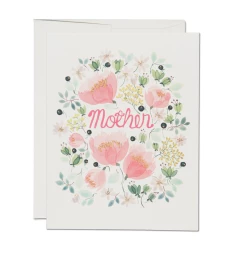 Cheap 🧨 Red Cap Notecard 👩 Mother Wild Peonies 😉