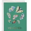 Flash Sale 🎁 Red Cap Moth Magic We Love You Notecard ✨