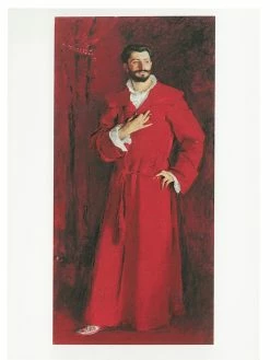 Hot Sale 👍 Hammer Museum AHC Postcard Sargent: Dr Pozzi at Home ⭐