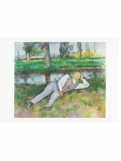 Discount 💯 Hammer Museum AHC Postcard Cezanne: Boy Resting 🎉