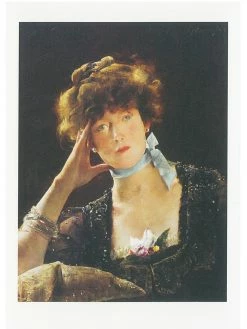 Flash Sale 👏 Hammer Store AHC Postcard Stevens: Portrait of Sarah Bernhardt ✨