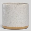 New 🎁 Norden 7" Planter - White Speckle 👏