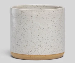 New 🎁 Norden 7" Planter - White Speckle 👏
