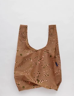 Buy 😉 Baggu: Trippy Swirl Salmon Reusable Bag 👏