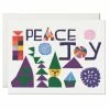 New 🎁 Red Cap Peace Joy Notecard 👏