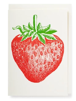 Best Sale 🧨 Archivist Gallery Strawberry Notecard 😀