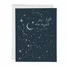Wholesale 😀 Red Cap Notecard Moon and Stars 🧨