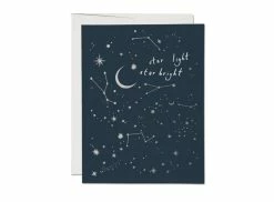 Wholesale 😀 Red Cap Notecard Moon and Stars 🧨